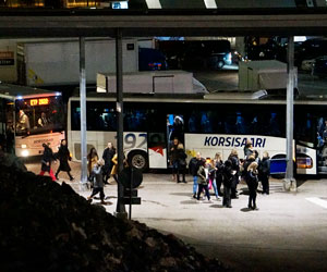 Shuttle kuljetuksissa Korsisaari voi liikuttaa tuhansia ihmisiä sujuvasti tapahtumapaikalle